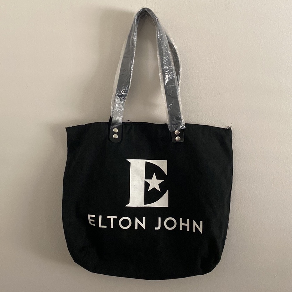 ‼️SOLD‼️Official Elton John concert canvas tote bag - Picture 1 of 6